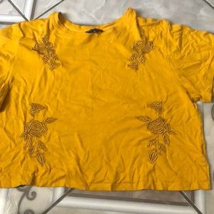 Yellow flower top